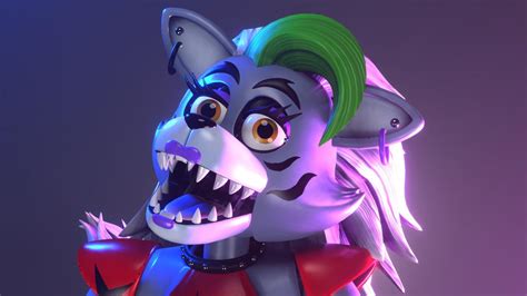Roxanne Wolf Render By Yours Truly Rfivenightsatfreddys