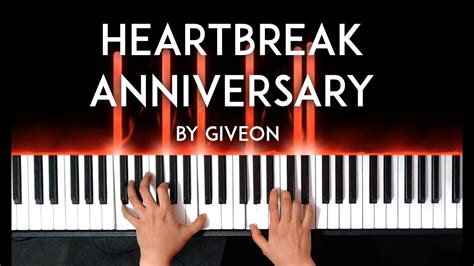 Heartbreak Anniversary By Giveon Piano Cover Sheet Music Youtube