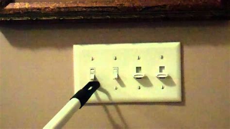 How To Turn On A Light Switch Youtube