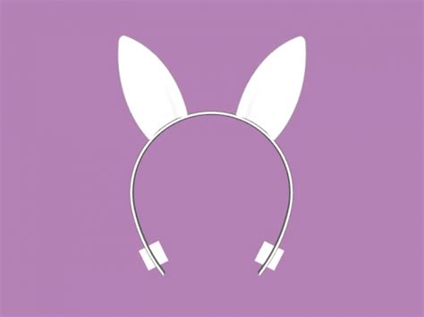 How to make realistic animal ears + free pdf template (no sewing method). Bunny Ears Model Download : Mmd Bunny Ear Download By ...
