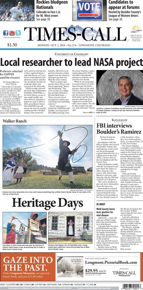 Longmont Times-Call, Oct. 1, 2019 – Ashley McLeod