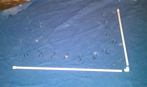 I am wondering if anyone out there has constructed their own shower curtain rods, and if so how they did. Pin on Misc