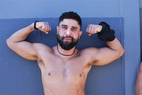 Sexy Young Bearded Muscle Hunk ~ Photographed By Adda Da Flickr