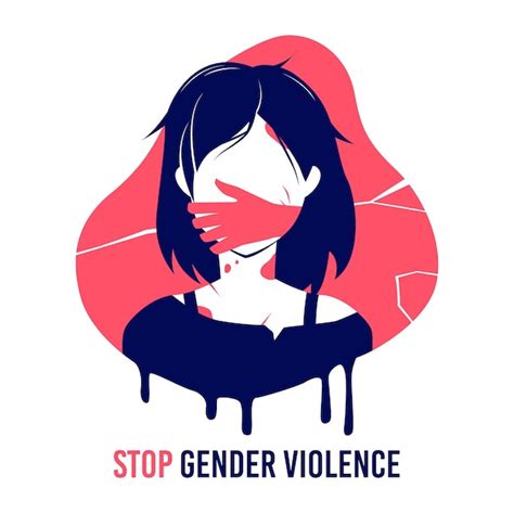 Premium Vector Stop Gender Violence