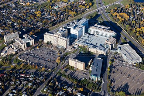 Aerial Photo Foothills Hospital Calgary