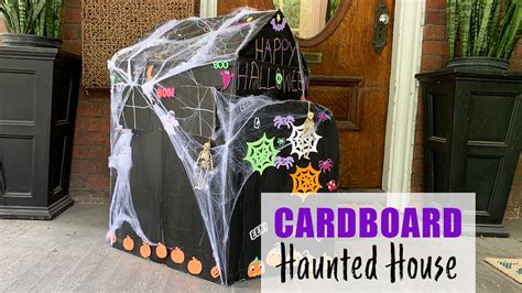 The Best Cardboard Box Haunted House Happy Toddler Playtime
