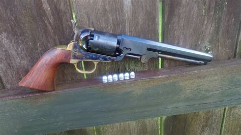 Shooting The 1851 Colt Navy Revolver 36 Caliber Youtube