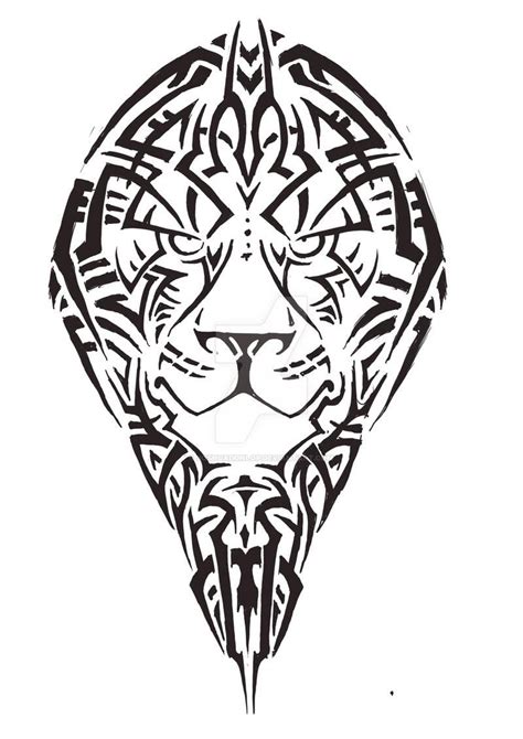 Lion Tattoo By Joshuadunlop On Deviantart Maori Dövme Tasarımları