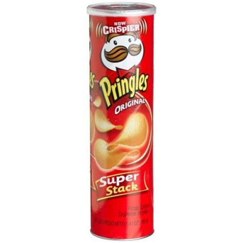 Pringles Potato Crisps Super Stack Original 641 Ounce