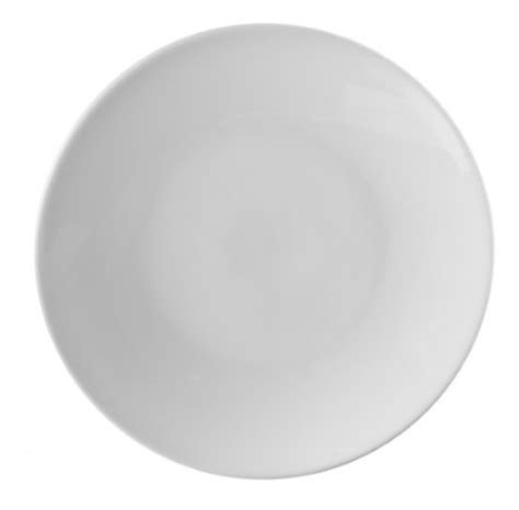 White China Plate Round 7 Eventrent