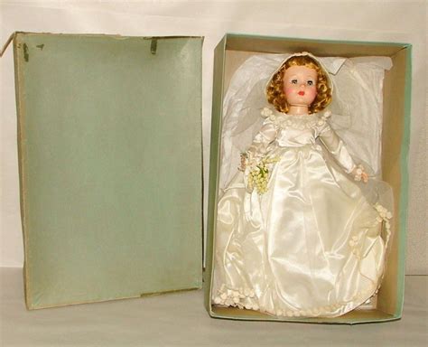 1953 Effanbee Honey Walker Bride Doll 20 Tall In Original Box Effanbee Effanbee Dolls