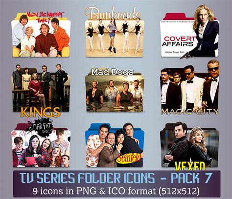 Tv Series Icon Pack 7 By Apollojr On Deviantart
