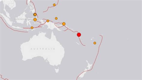 Earthquake of magnitude 6.9 strikes northwest of Vanuatu - USGS | Stuff 