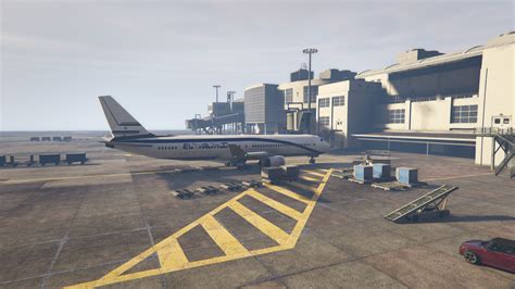 Multiple Airlines At The Los Santos International Airport Lsia Gta5