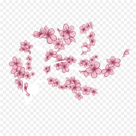 Check spelling or type a new query. Floral design Petal Cherry blossom Flower Pattern - Vector ...