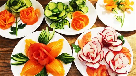 5 Ways How To Cut Vegetables Nicely And Quickly Vegetable Decorations