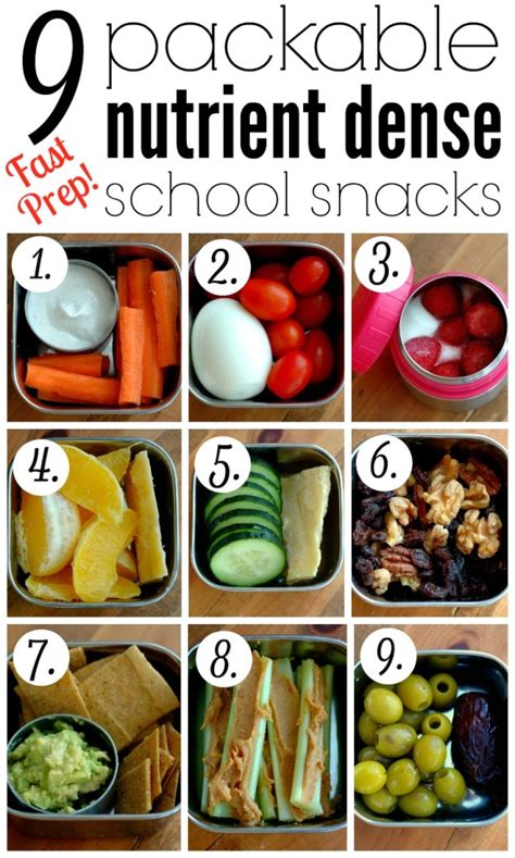9 Packable Nutrient Dense School Snacks Raising Generation Nourished