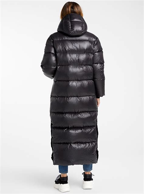 Lund Shiny Down Maxi Puffer Jacket Kanuk Womens Quilted And Down