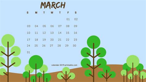Download free march wallpapers for your desktop. March 2019 Calendar Wallpapers - Wallpaper Cave