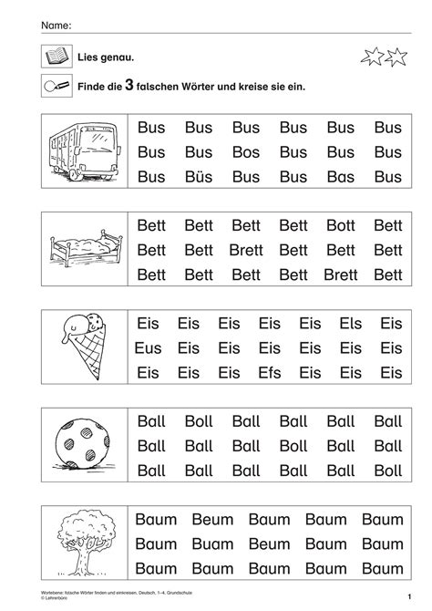 214 übungsblätter 68 klassenarbeiten für die grundschule 1. Über Google auf lehrerbuero.de gefunden | Lesen lernen 1 klasse, Lesen lernen und Lesen ...