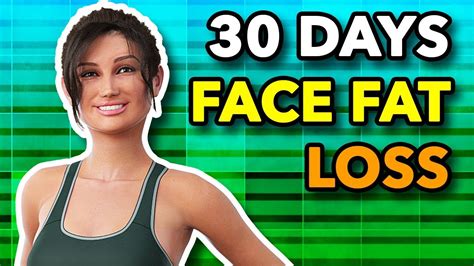 30 Days Lose Face Fat Challenge Youtube