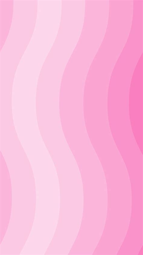 Phone Wallpaper Background Lock Screen Pastel Pink Wave Stripe