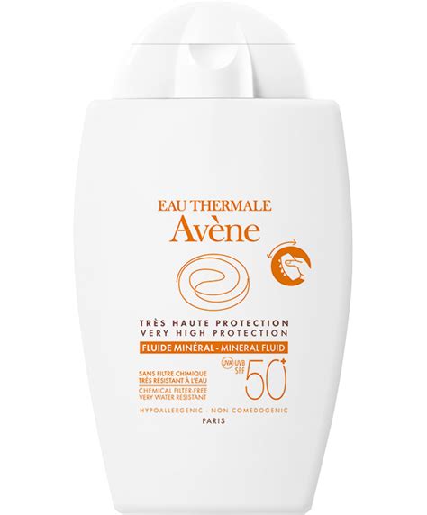 Eau Thermale Avène Fluide minéral SPF50+ | Mineral, Pele sensível, Dicas de maquiagem e truques