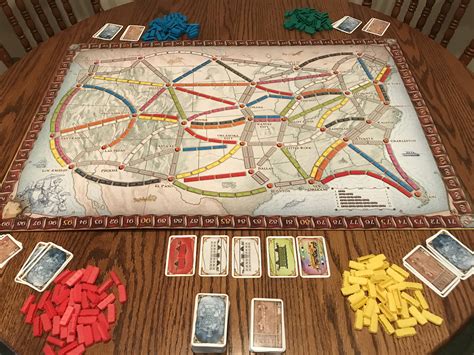 Ticket To Ride Board Game Review The End Games Blog