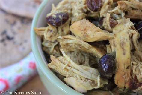A slow cooker takes much of the work out of cooking more involved meals, and chicken is the most popular and affordable kind of meat out there. Clean Eating Slow Cooker Curried Chicken - The Kitchen Shed