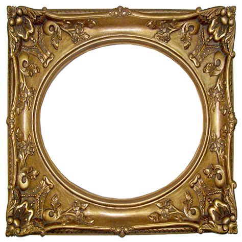 Vintage Large 21x27 12 Painted Gold Wood Ornate Picture Frame No Glass Br