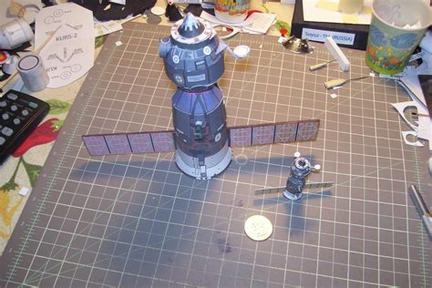 This model would be relevant for: John's Paper Models etc: AXM site Russian Soyuz model in 1 ...