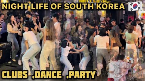 Korean Girls Party In Night 😍nightlife Of Seoul South Korea 🇰🇷 Clubs