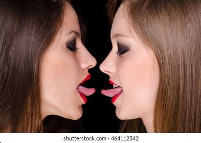 Photo De Stock Two Beautiful Lesbian Girls Being Intimate Shutterstock