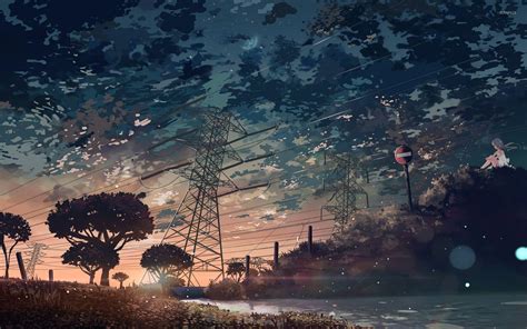 Anime Sunset Wallpapers Top Những Hình Ảnh Đẹp