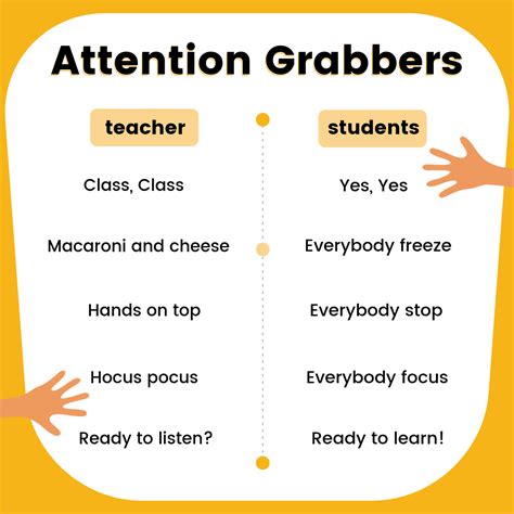 Attention Grabbers Are A Great Way To Manage And Communicate With Your