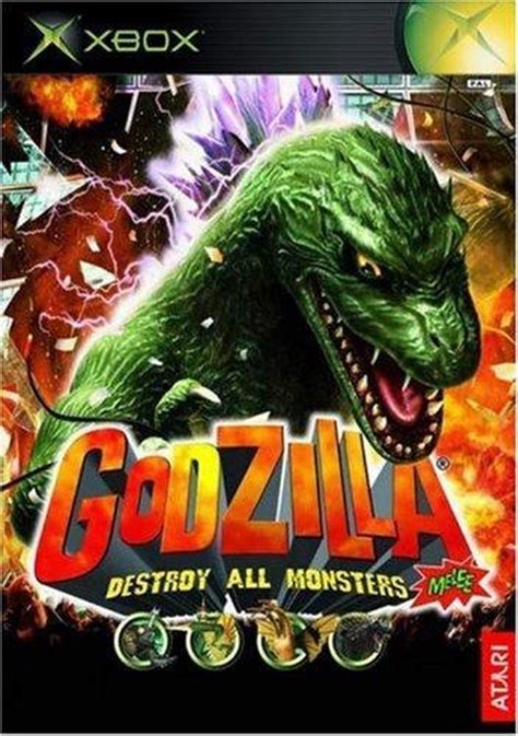 Godzilla Destroy All Monsters Melee Xbox Games