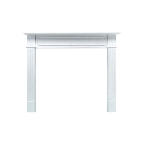 Pearl Mantels Fireplace Full Surround Mantel 48 In Mdf Composite Wood