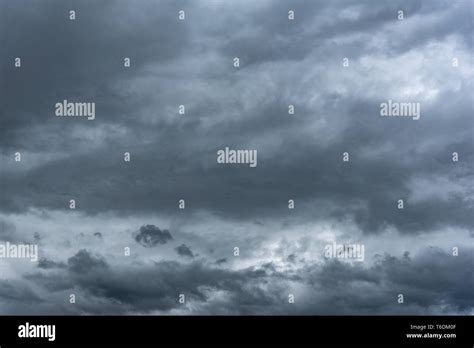 Dark Rainy Cloudy Sky Stock Photo Alamy