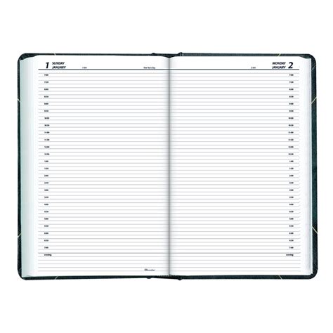 Daily Diary 2023 Green Cover 30 Minute Schedule English