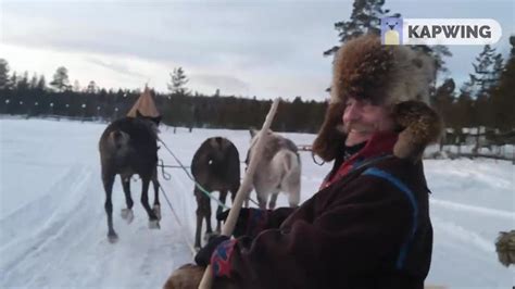 Met De Rendierslee Door Russisch Lapland Youtube