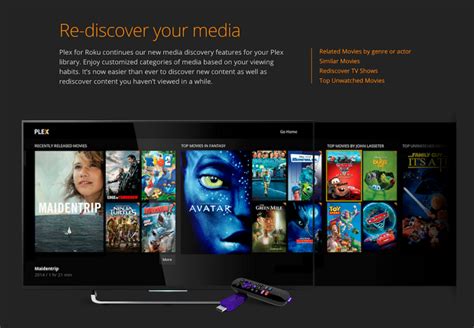 We're talking about accessing the the channel currently features the following categories: Plex announces its next-generation Roku channel app - TechSpot