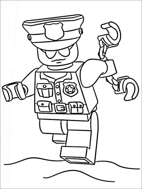 Also see the category to find more coloring sheets to print. Lego Police Coloring Pages 9 | Lego coloring pages, Lego ...