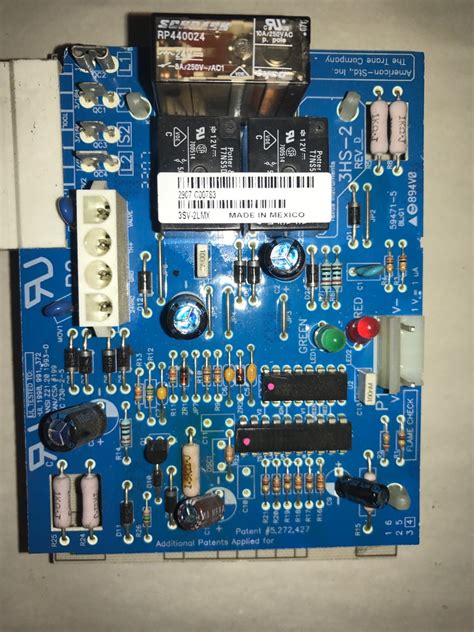 These furnace control boards are designed to control heating units. TRANE AMERICAN STANDARD 3HS-2 FURNACE CONTROL CIRCUIT ...