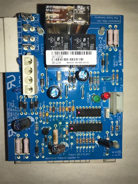 Debris and dust can cause the air filters to clog, resulting in the overheating of the blower motor. TRANE X13130453-01 FURNACE CONTROL CIRCUIT BOARD | Great Lakes Equipment