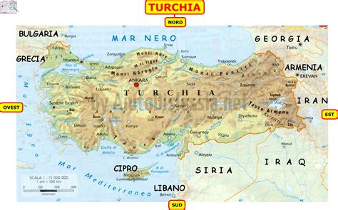 Cartina Geografica Italia Turchia Tomveelers