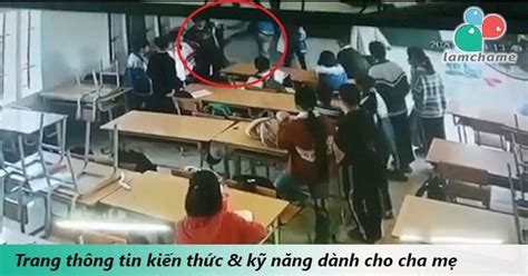 Vậy vấn đề về pháp lý với clip này được quy định thế nào? Xôn xao vụ phụ huynh xông vào tận lớp đấm, đá học sinh lớp ...