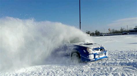 Subaru Impreza Wrx Snow Drift Youtube