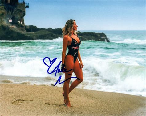 Amber Nichole Miller Signed Autograph 8x10 Photo Sexy Ufc Ring Girl