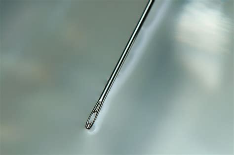 A Needle Floats In Water Its All About Surface Tension Flickr