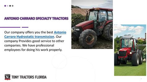 Ppt Get The Best Antonio Carraro Tractors Powerpoint Presentation
